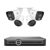 5MP 8 Channel PoE Security System, 6MP NVR, S+265., Human & Vehicle Detection, Smart Playback, Smart Notification with Image Attached